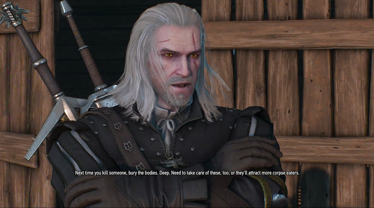 The Witcher 3 a barnful of trouble
