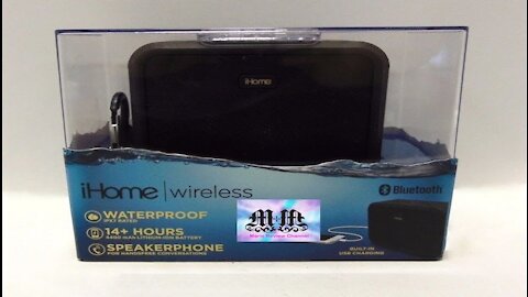 iHome Wireless Bluetooth Speaker