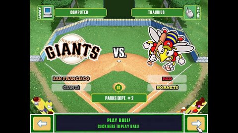 Backyard Baseball 03: Red Hornets Season Game 10