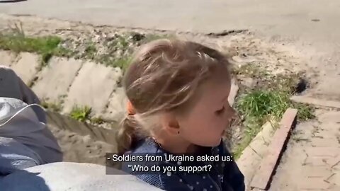 Kids say Ukrainian soldiers said they would shoot them if they supported Russia