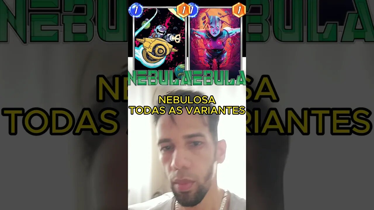 NEBULOSA TODAS AS VARIANTES #marvelsnap