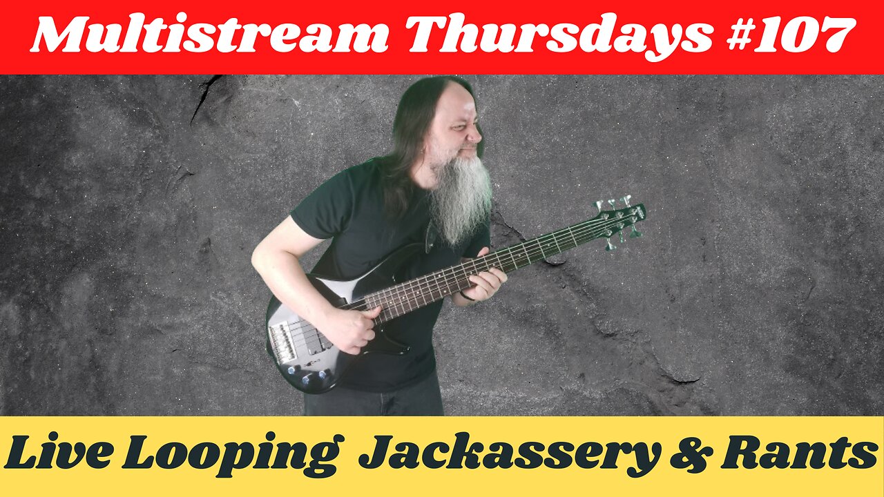 G.K. Mack Live Looping Jackassery & Rants MultiStream Thursdays #107 #Livelooping #Jackassery