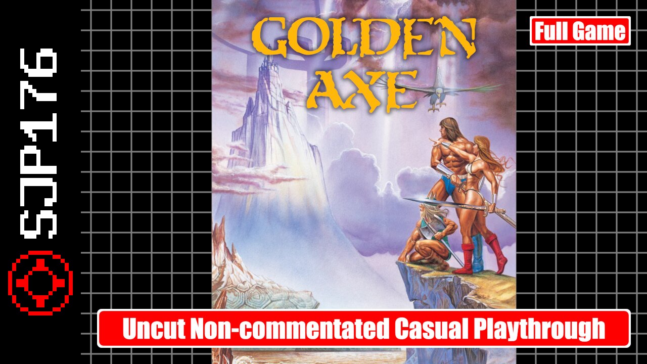 Golden Axe (Mega Drive)—Full Game—Uncut Non-commentated Casual Playthrough