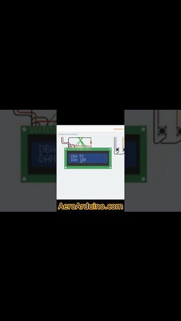 Crazy #Game #Trex #Dino #Arduino #Tinkercad LCD #AeroArduino