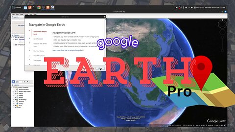 Linux App - Google Earth Pro