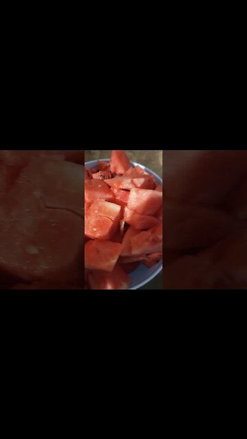Most satisfying natural color of watermelon #shorts #ytshorts #viralreels #trending #reels #fruit