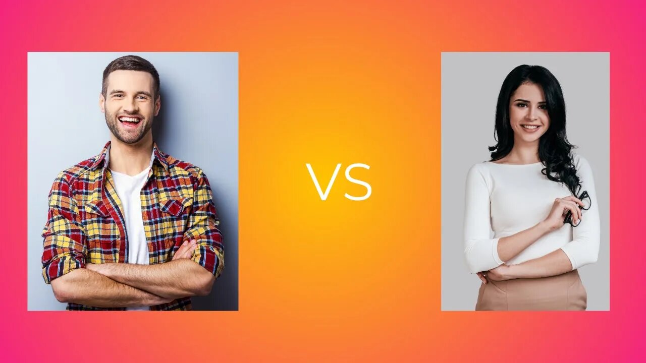 Breaking news! Men and women are not equal. The battle: men vs women. The FULL episode coming SOON!