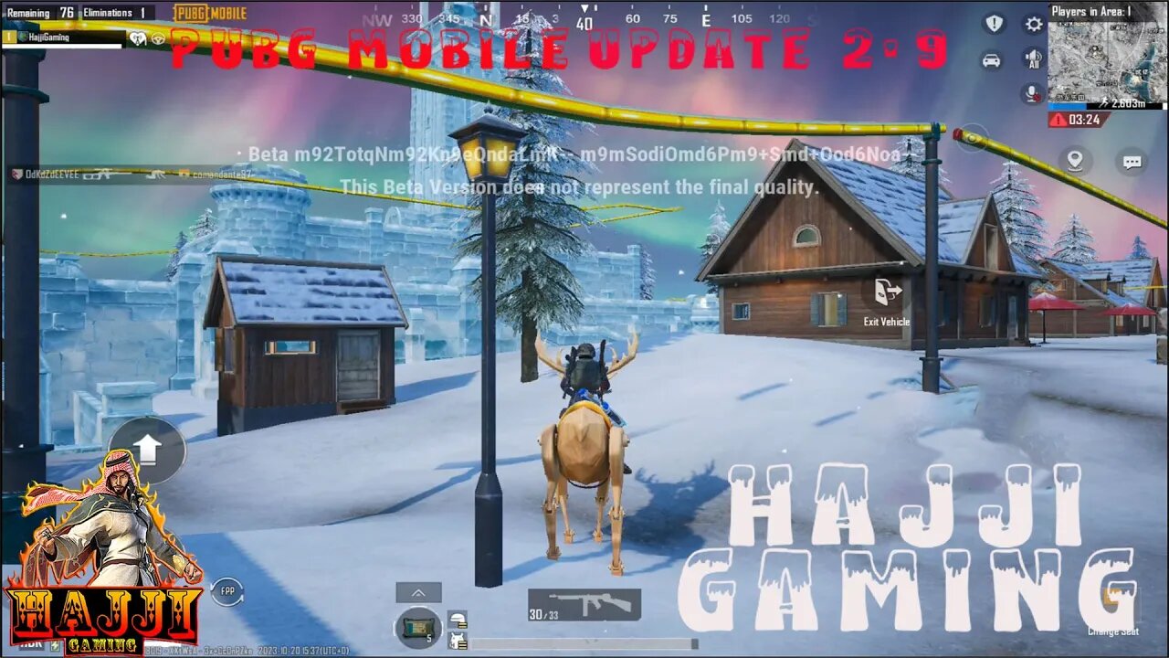 PUBG Beta 2.9 Upcoming updates| Snowy Village event |New Vehicle Raindeer & Cart| Snow Boll launcher