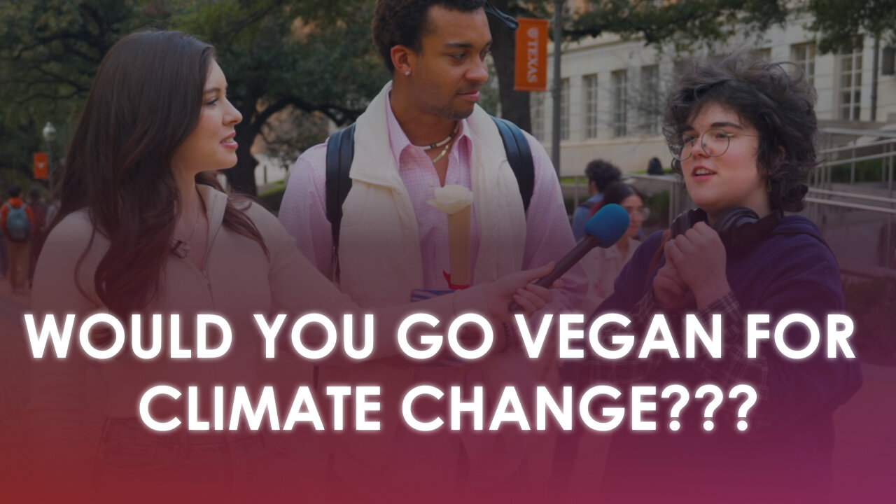 Would you go VEGAN for CLIMATE CHANGE? Does climate change EXIST??