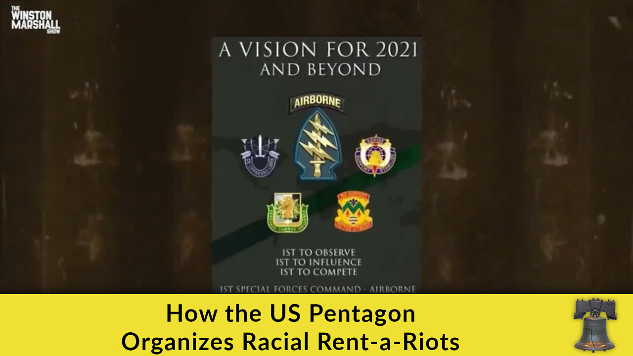 How the US Pentagon Organizes Racial Rent-a-Riots