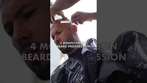 ANDREW TATE'S 4 MONTH PRISON BEARD PROGRESSION