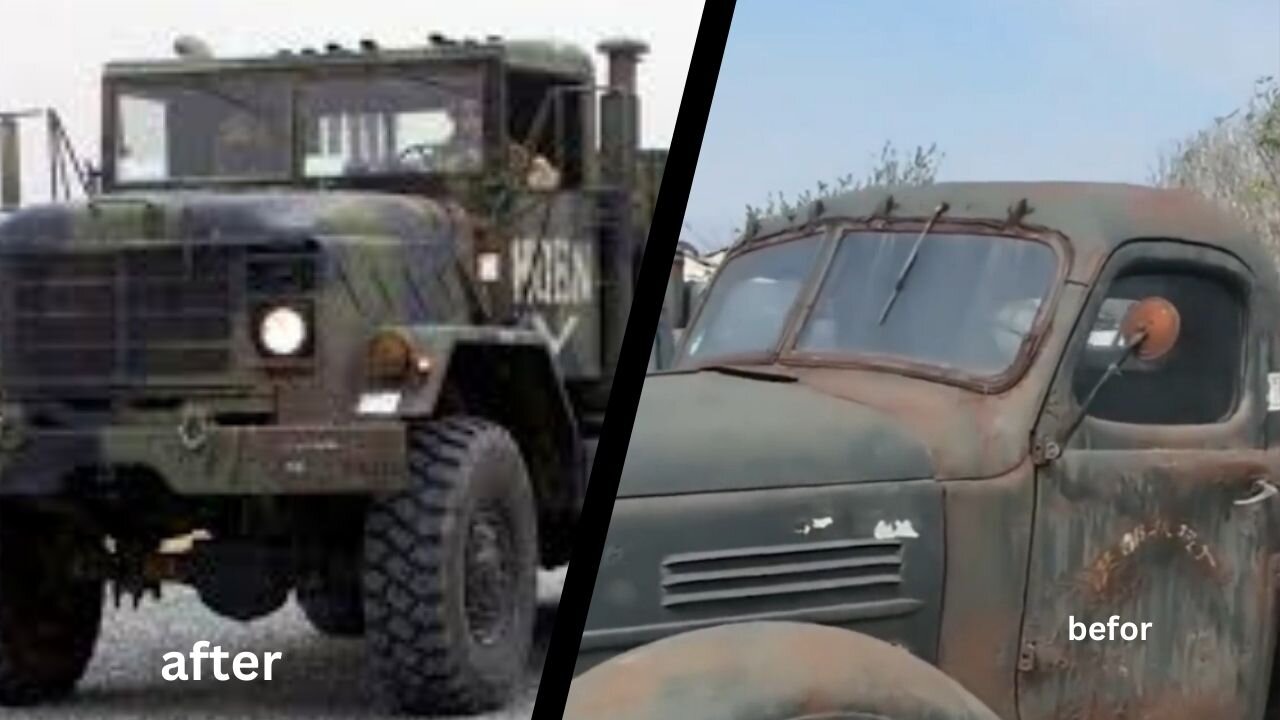 How To Old Truck Restoration process || How To Repair Old Truck restoration