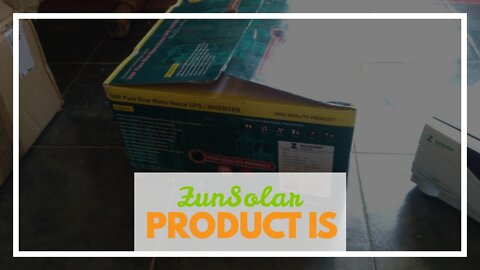 ZunSolar 1050 VA Pure Sine Wave ZRi PWM Home Inverter (White)