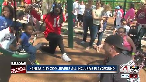 KC Zoo unveils all inclusive playground