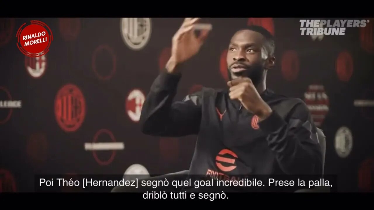 Fik TOMORI racconta il giorno di MILAN-ATALANTA e di uno SCUDETTO in arrivo