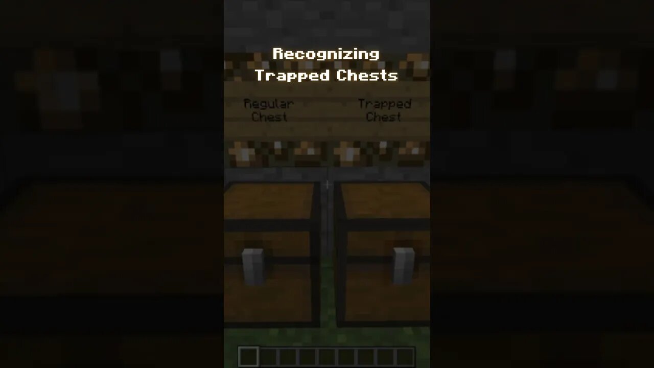 Minecraft Facts - "Chapter 27 - Recognizing Trapped Chests"