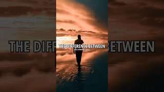 THE DIFFERENCE BETWEEN 😎😈~motivational whatsapp status #motivationalquotes #shorts #shortsfeed