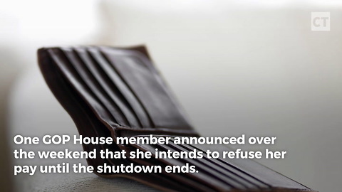 Gop Congresswoman Refuses Pay During Gov’t Shutdown