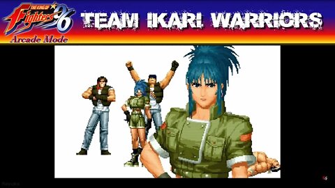 King of Fighters 96: Arcade Mode - Team Ikari Warriors