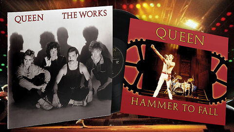 Queen - Hammer To Fall (1984) - Lyric Vision