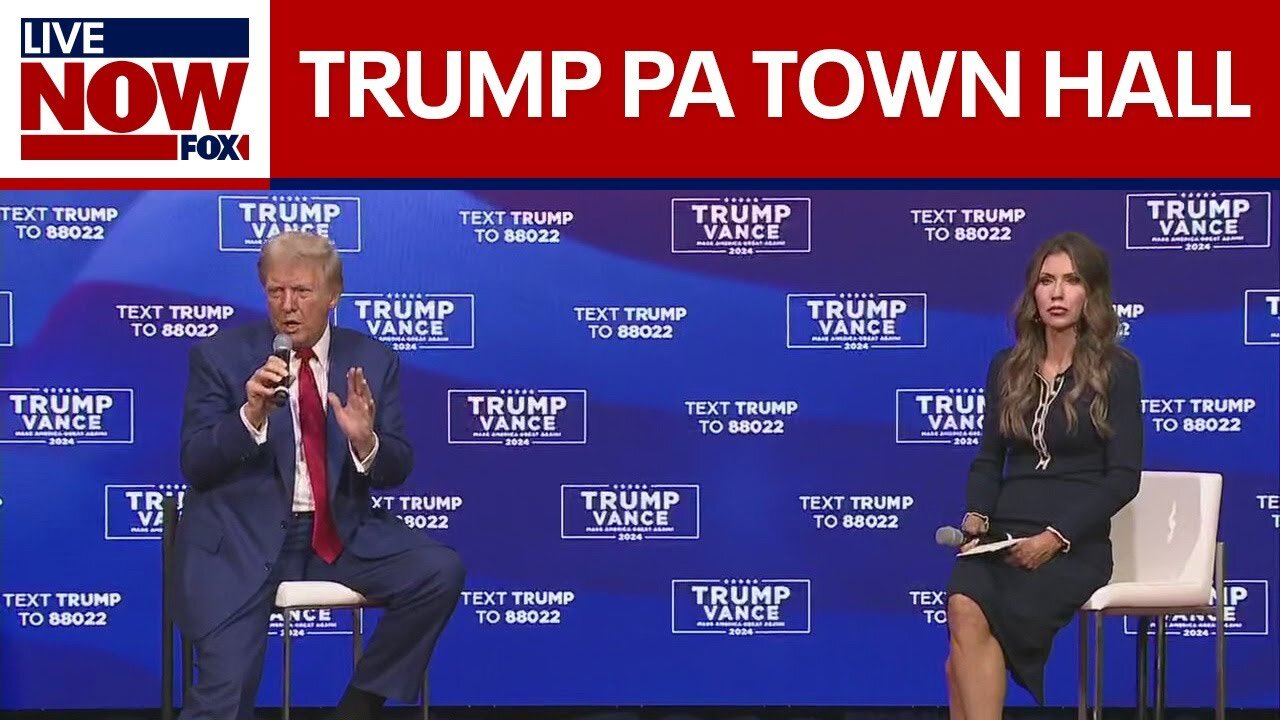 WATCH: Trump attends Pennsylvania town hall | LiveNOW from FOX