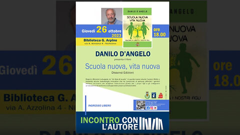 Danilo D'Angelo - Scuola Nuova Vita Nuova 26 ottobre 2023