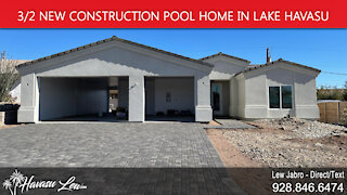 Lake Havasu New Construction Pool Home 2718 Tradewind Dr