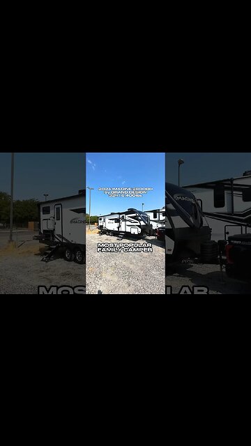 Most popular family travel trailer RV | 2024 Grand Design Imagine 2800BH #rv