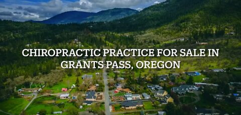 Chiropractic Practice for Sale in Grants Pass Oregon