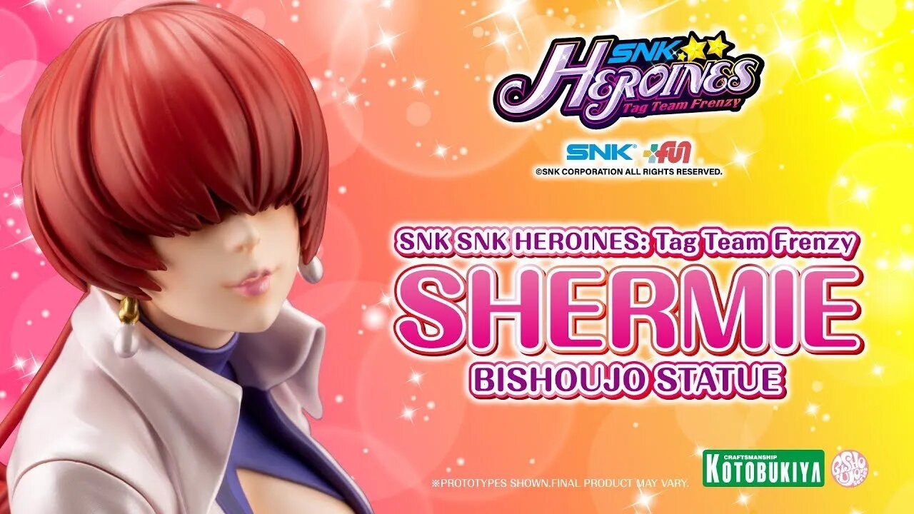 🕹🎮👑🔥 ⚡️😈 SNK HEROINES: Tag Team Frenzy SHERMIE BISHOUJO STATUE｜KOTOBUKIYA