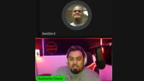 @DeniZen-X & @AuthorityCheck gets interrupted during a live stream 🤮