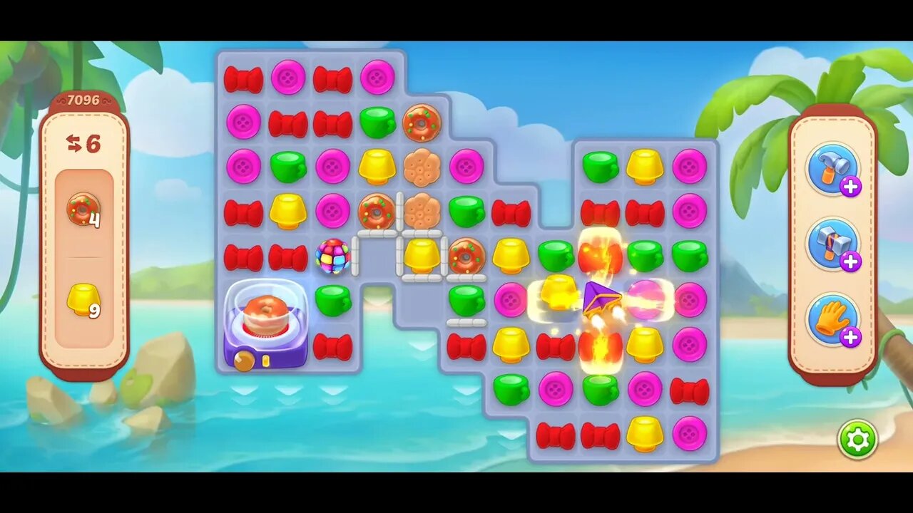 Playrix Homescapes Gameplay Walkthrough Level 7096