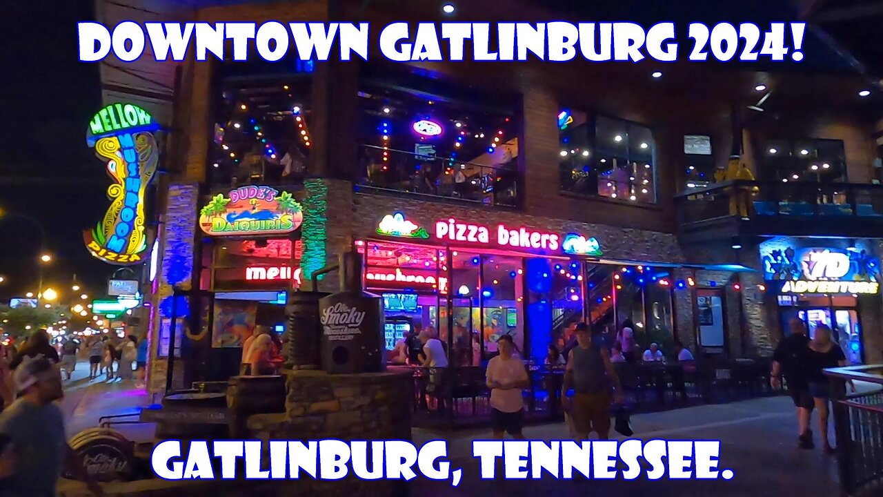 Downtown Gatlinburg 2024! Gatlinburg, Tennessee.