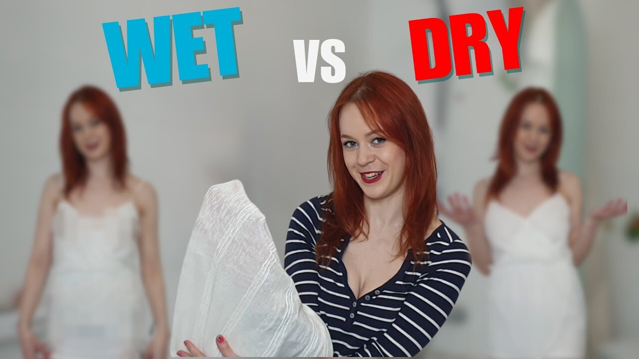 Wet vs dry try on summer dresses!