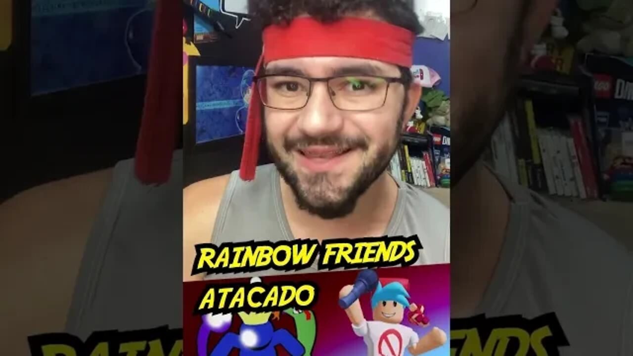 Rainbow Friends vs Friday Night Funkin esta INCRIVEL