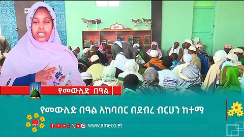 የመውሊድ በዓል አከባበር በደብረ ብርሀን ከተማ