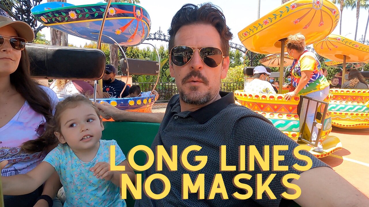 Quick Trip To Knotts On Father's Day - Finally No Masks