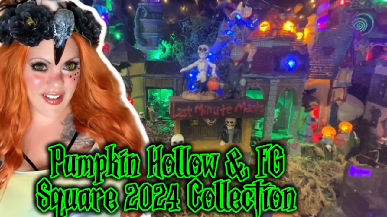 Pumpkin Hollow and FG Square 2024 Halloween House Collection