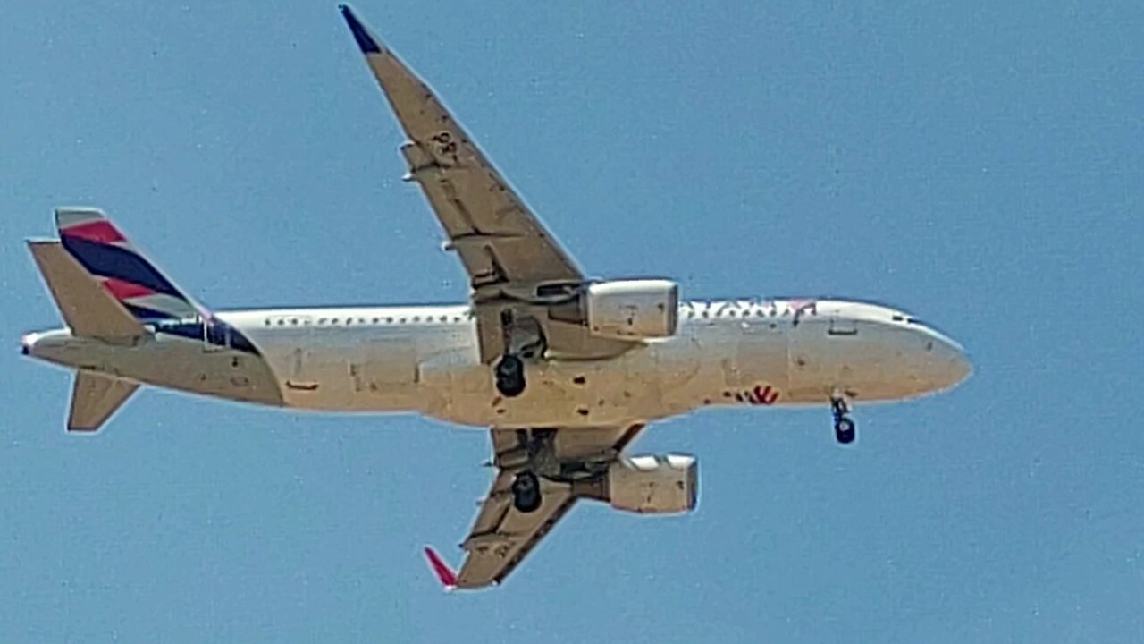 Airbus A320 PR-TYT coming from Belém do Pará to Fortaleza