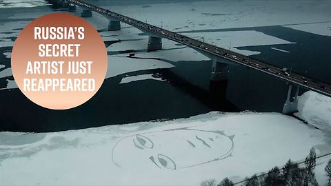 The Russian Banksy's latest stunt is mesmerizing