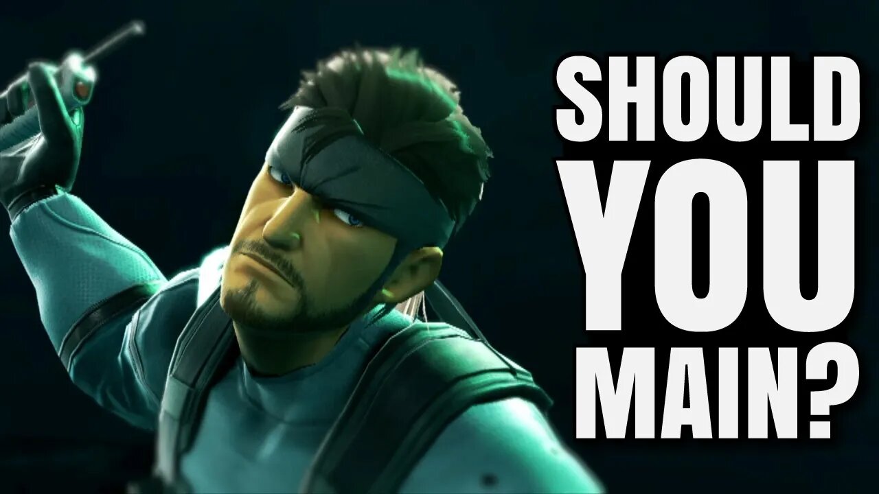 Should You Main Snake in Smash Ultimate?