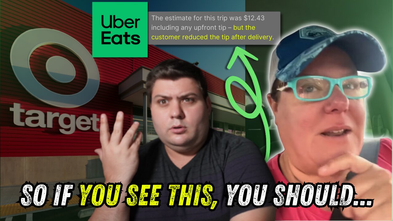 UberEats Driver EXPOSED Signs of Tip Baiting Customers! Look Out For THIS!!