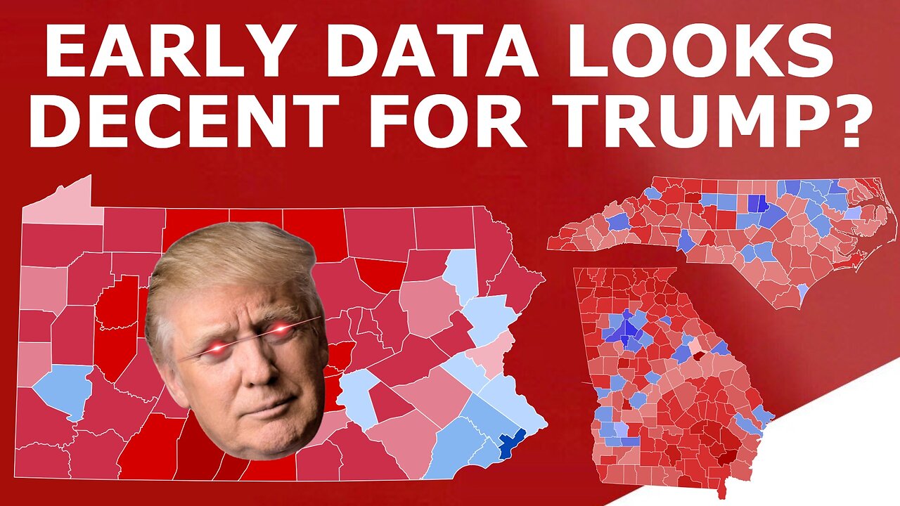 We Have Early Vote Data From THREE KEY States...