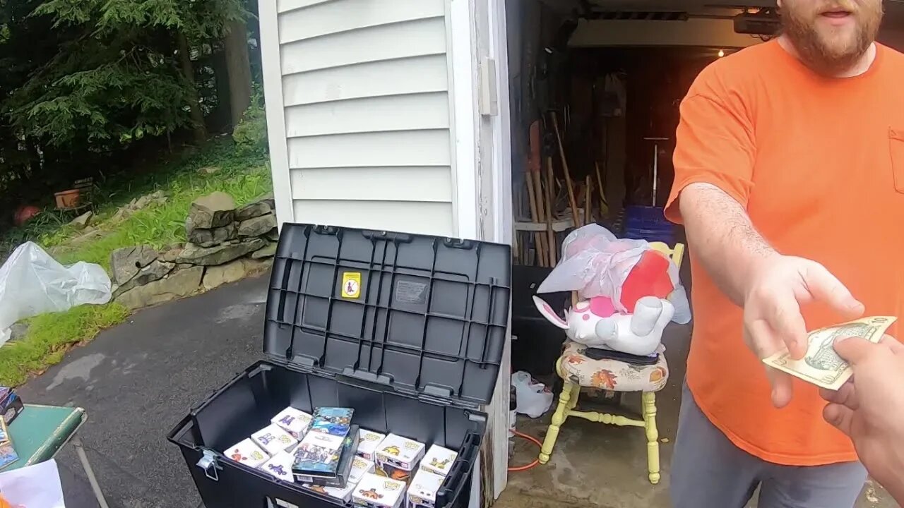 I BOUGHT HIS ENTIRE COLLECTION AT THIS GARAGE SALE