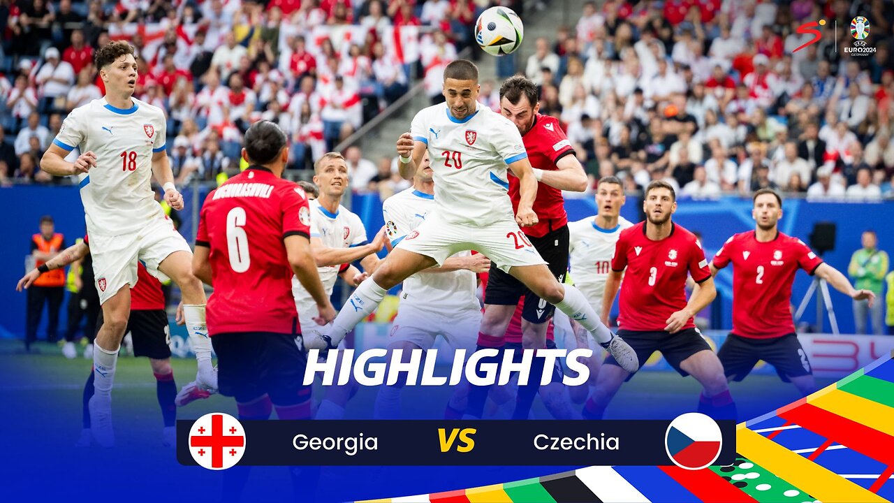 Georgia vs Czechia Euro 2024 Highlights