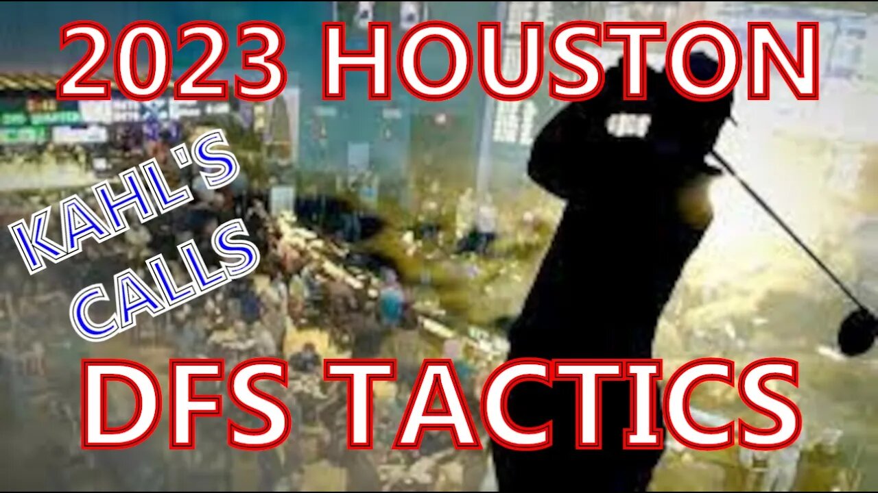 2023 Houston DFS Tactics