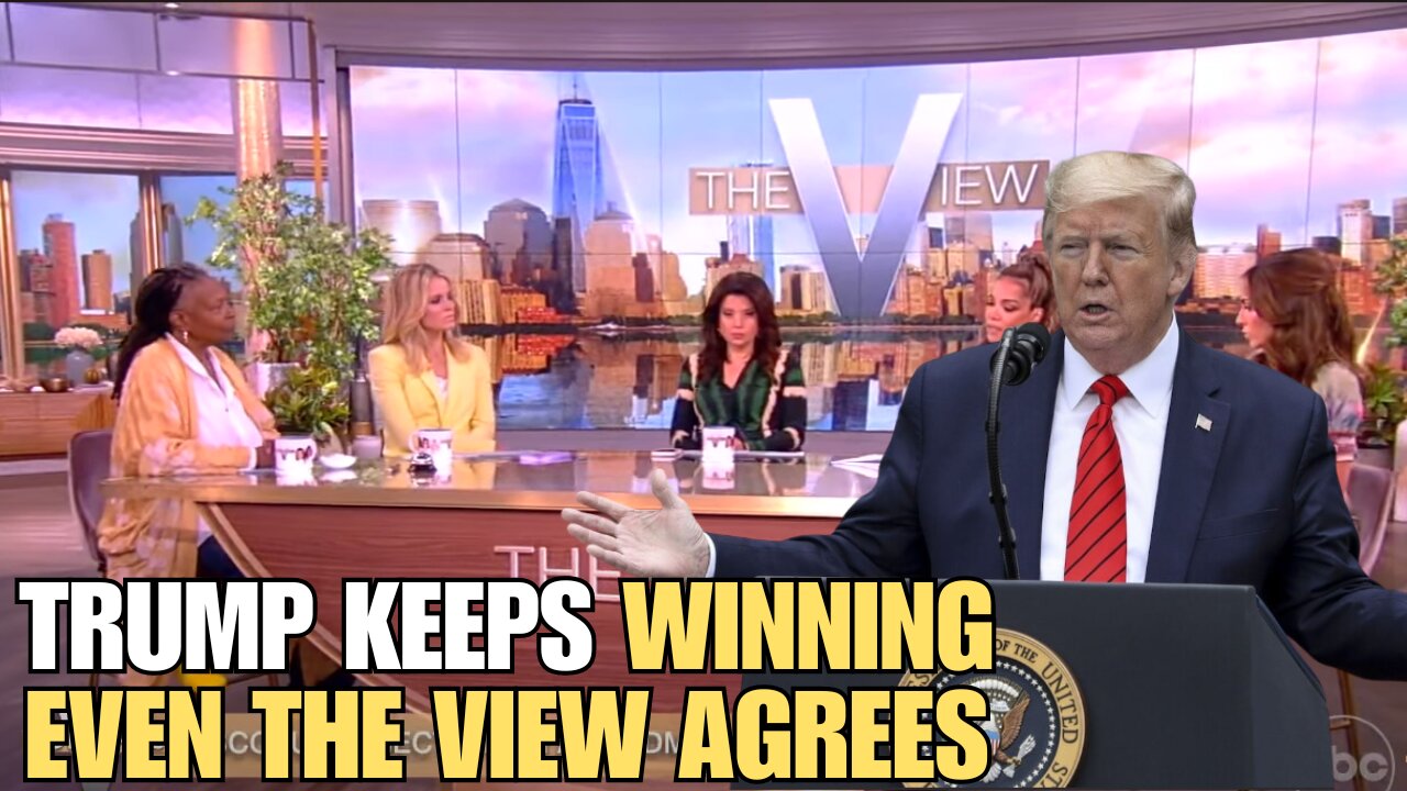 Liberal media MELTS DOWN over trumps huge win over scotus THE VIEW even agrees