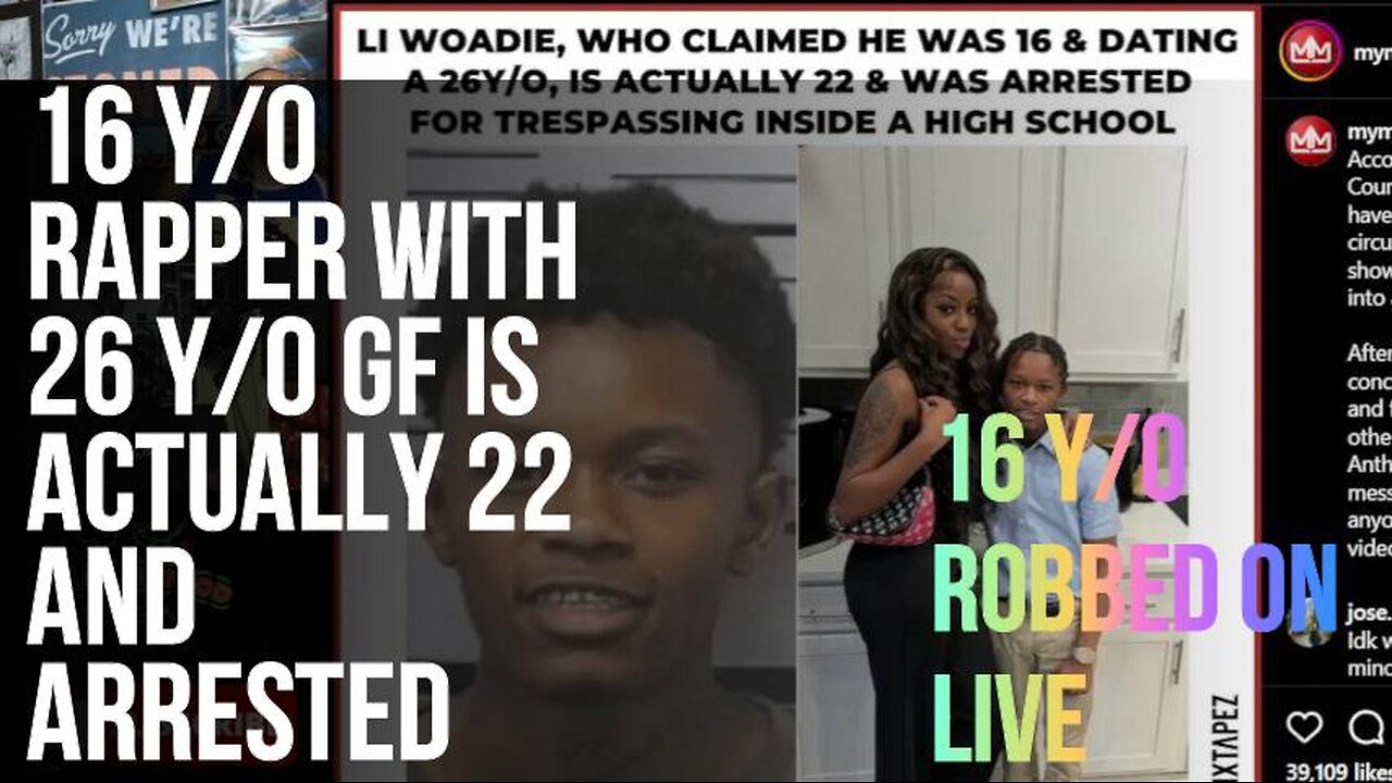 SHORT Rapper Lil Woadie almost pulled a fast one