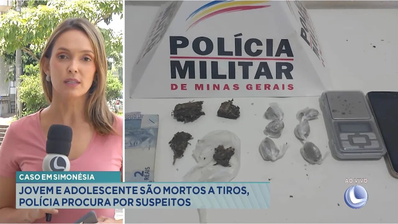 Caso em Simonésia: Jovem e Adolescente são Mortos a Tiros, Polícia Procura por Suspeitos.