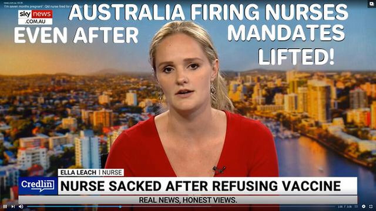 AUSTRALIA Still Firing Nurses After Mandates Lifted! WTH Is Wrong With AUSTRALIA?!